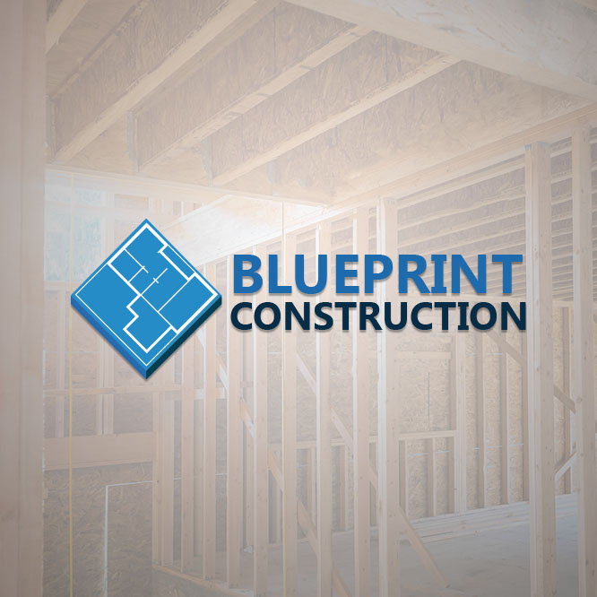 Example construction custom logo