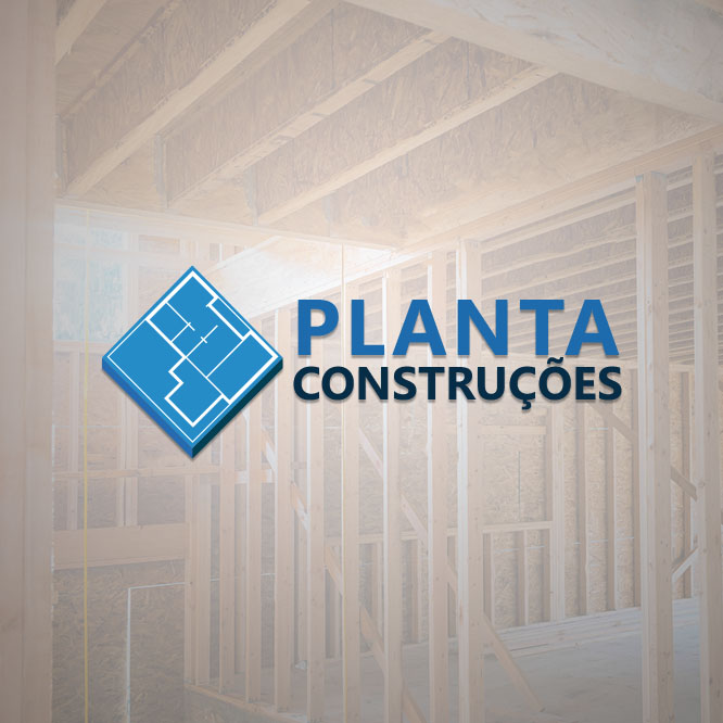 Exemplo de logotipo personalizado de construção