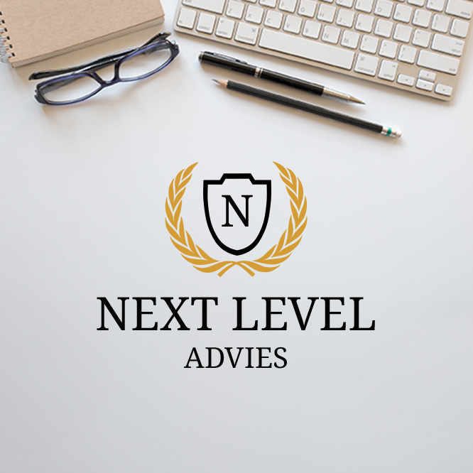 Voorbeeld van een gepersonaliseerd logo voor adviesbureau