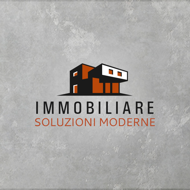Esempio di logo personalizzato per il settore immobiliare