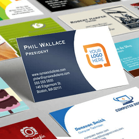Example business card