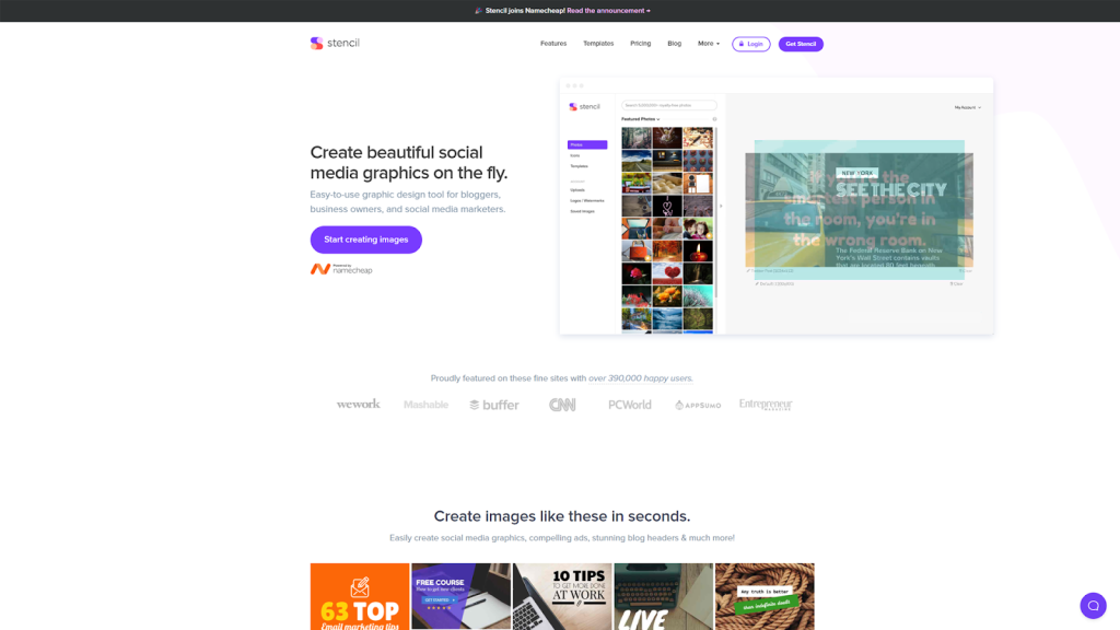 Stencil Homepage